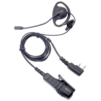 'D' shape Ear/Boom Microphone (LHS01D) 'D' shape Ear/Boom Microphone (LHS01D)