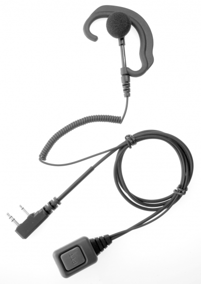 'G' Shape with Inline PTT & Lapel Mic (EPM05) 'G' Shape with Inline PTT & Lapel Mic (EPM05)