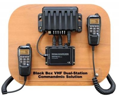 Black Box VHF Dual Station Command Mic Black Box VHF Dual Station Command Mic